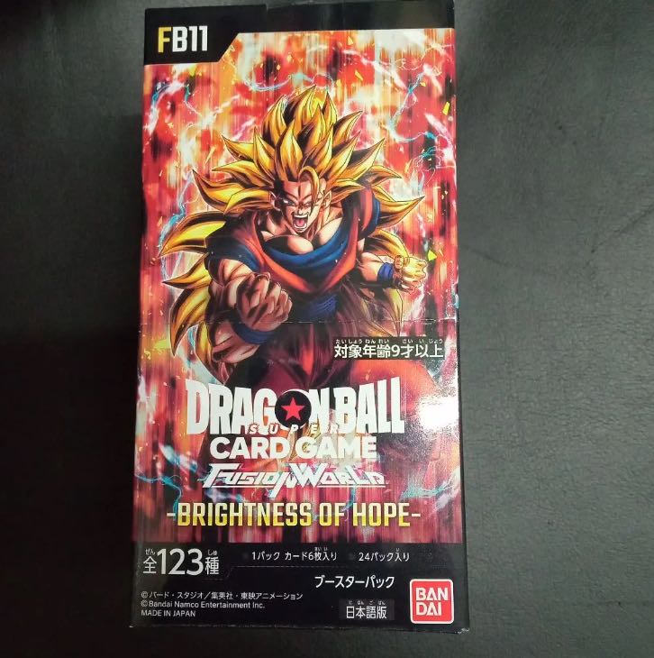 [Includes Unopened Tape] Dragon Ball Card Game: Fusion World FB11 1BOX