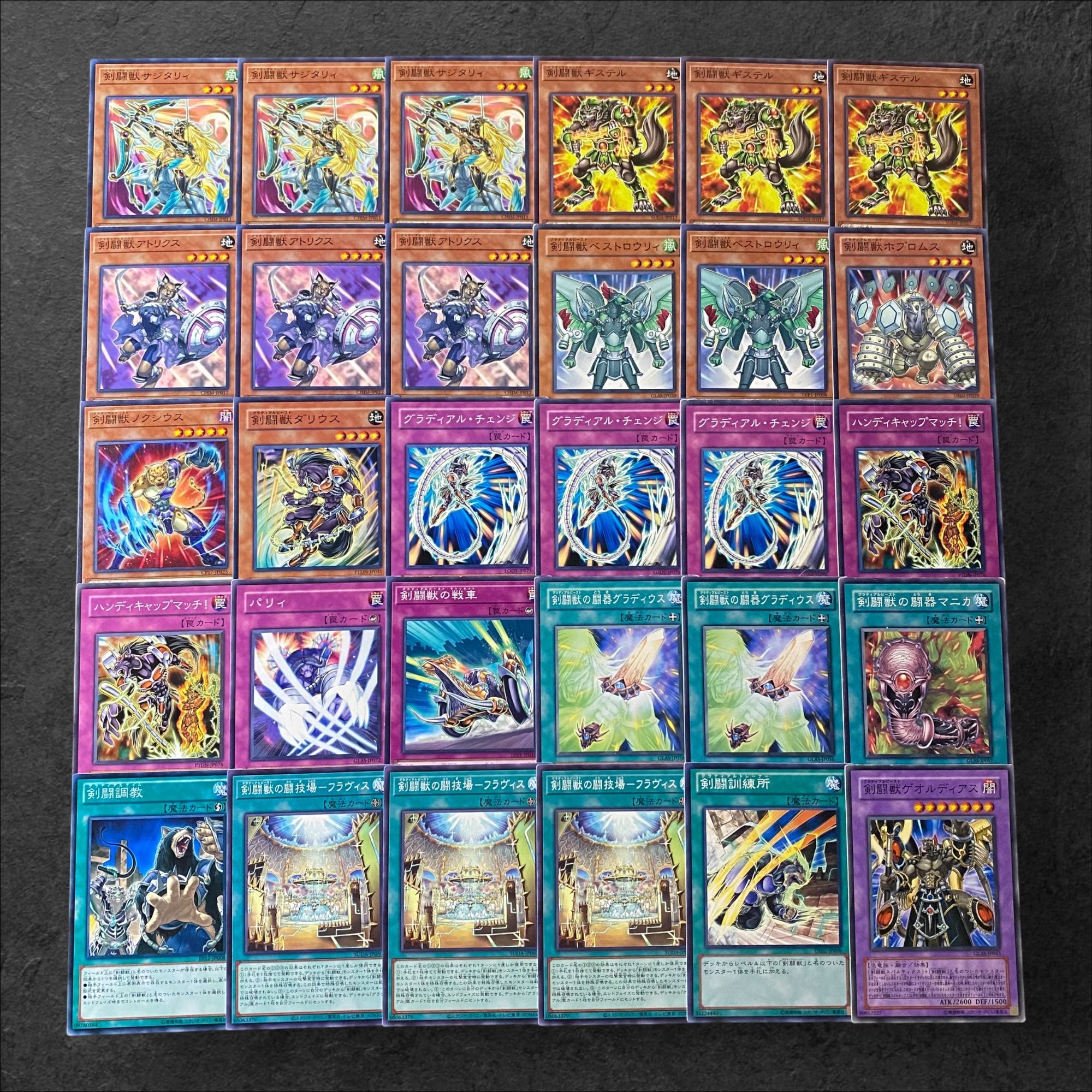 8024【遊戯王】剣闘獣〈デッキパーツ〉30枚セットの通販 8024【遊戯王】剣闘獣〈デッキパーツ〉30枚セットの通販