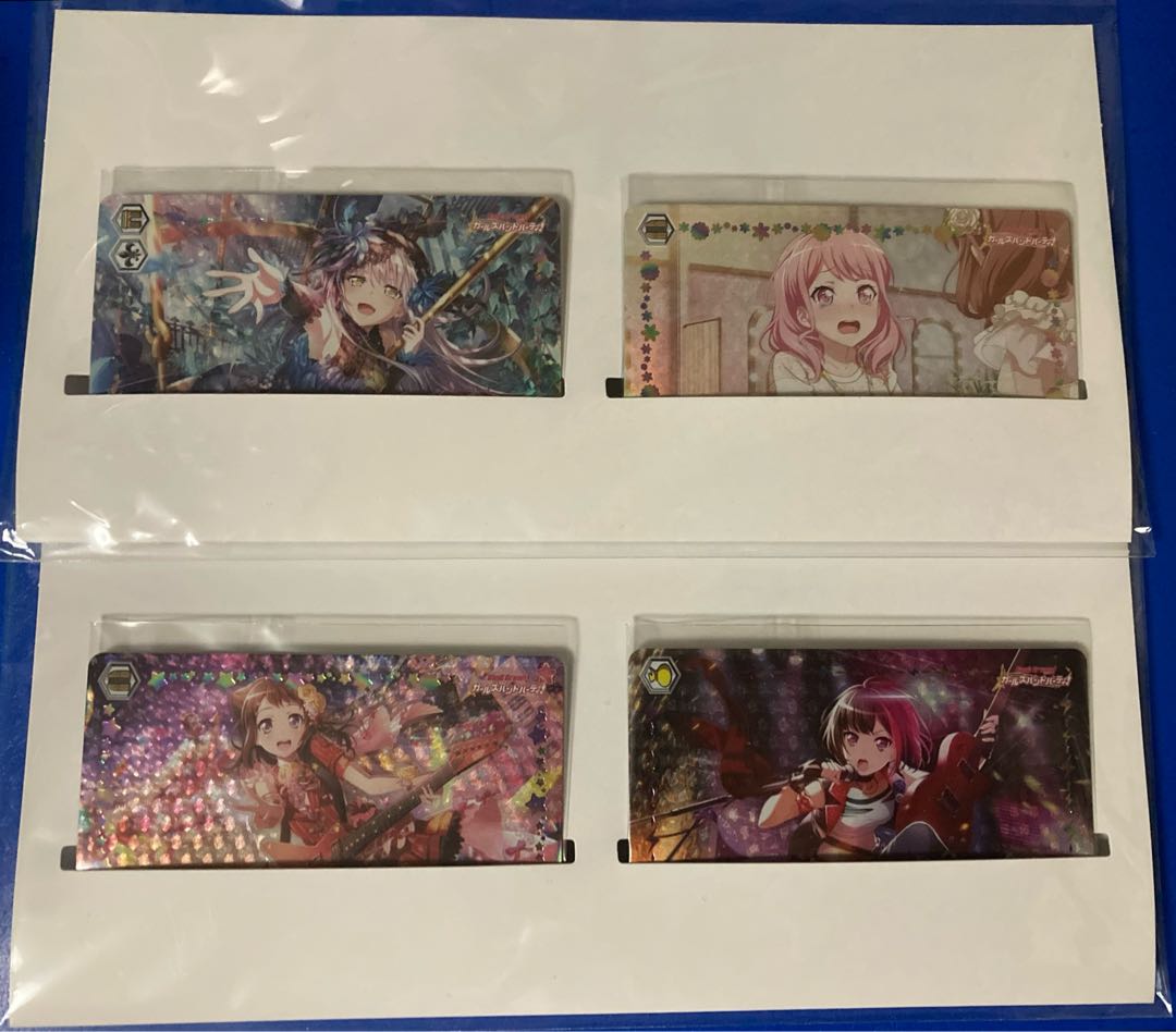 Carton Rewards Rainbow Foil Stamping PR Promo Weiss Schwarz BanG Dream! Bandolier! Girls Band Party! New Unopened Galpa Fierce Shout!