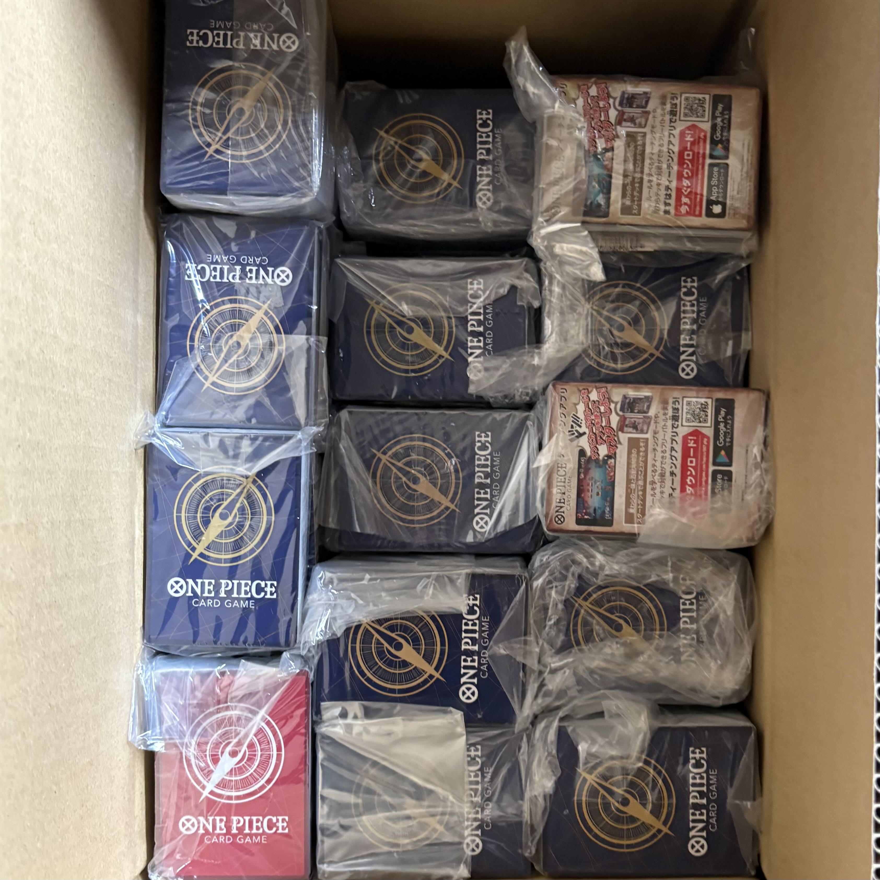 ワンピースカード　未仕分　大量まとめ売り　1箱 約20kg