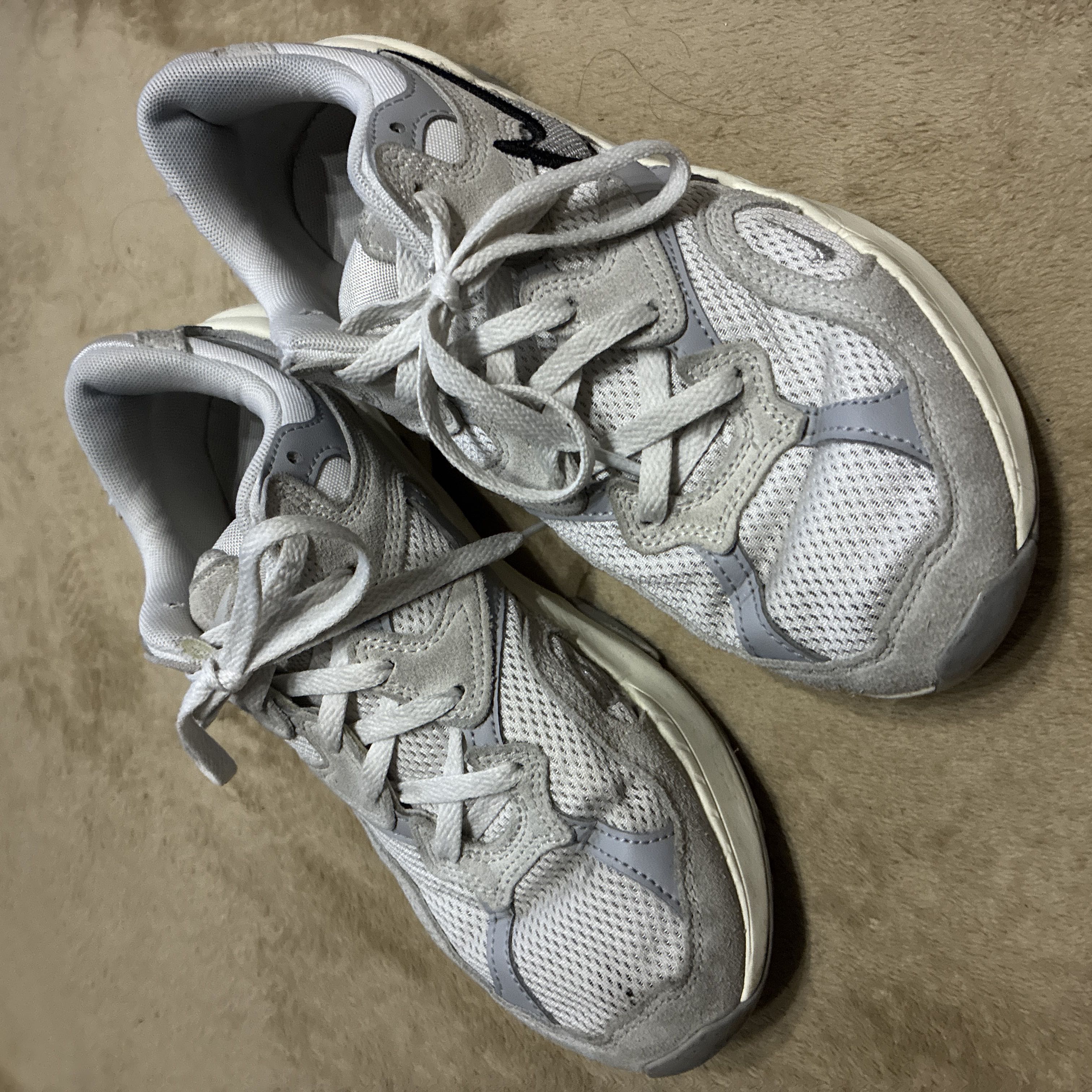 NIKE Sneakers, Gray, Women's, 24.0 cm 24cm