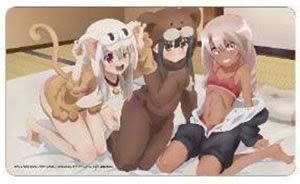 Fate Prisma Myriad Dry Ilya & Miyu & Kuro Play Mat Rubber Mat