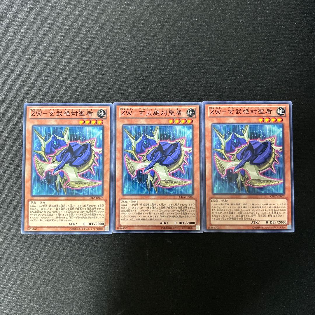 3125 ZW-玄武絶対聖盾 ノーマル JP007