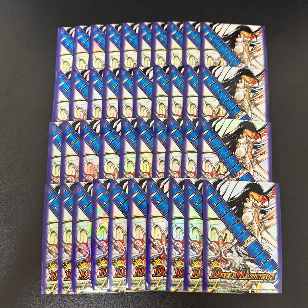 デュエルマスターズ 黒城凶死郎 ドルバロム スリーブ 公式 40枚