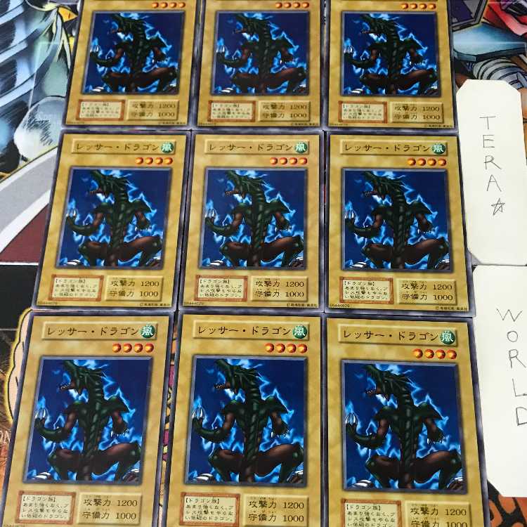 レッサー・ドラゴン 1 初期 ノーマル 9枚セット てら 9枚