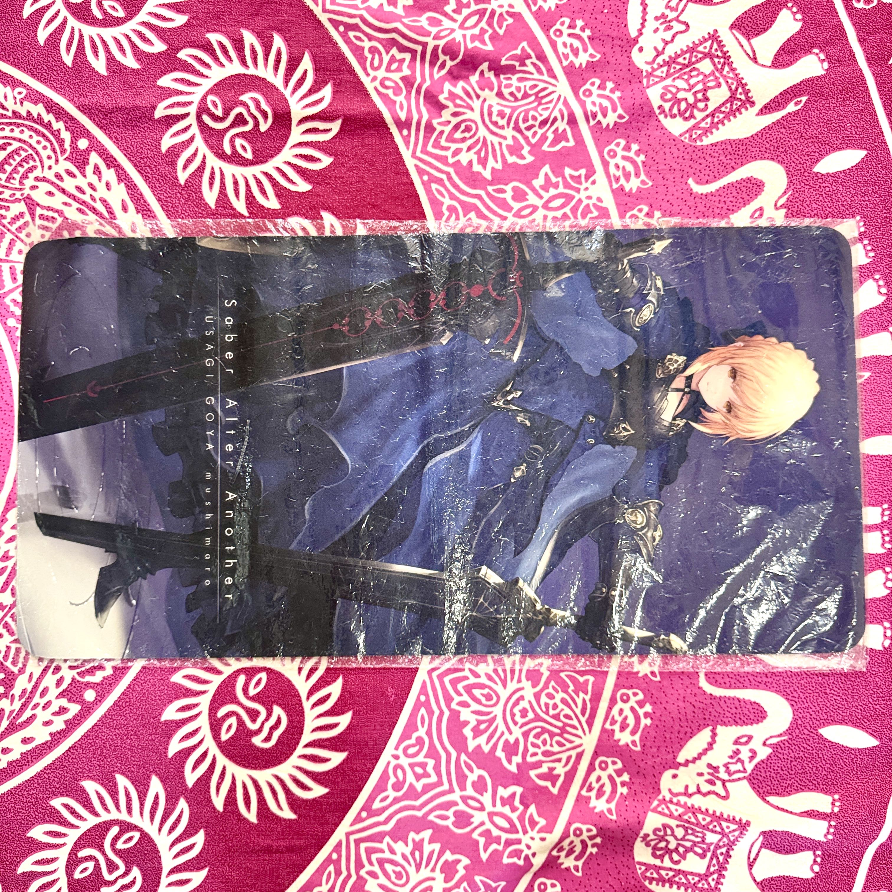 【超貴重】Fate FGO セイバーオルタ 虫麻呂 うさぎ小屋 プレイマット