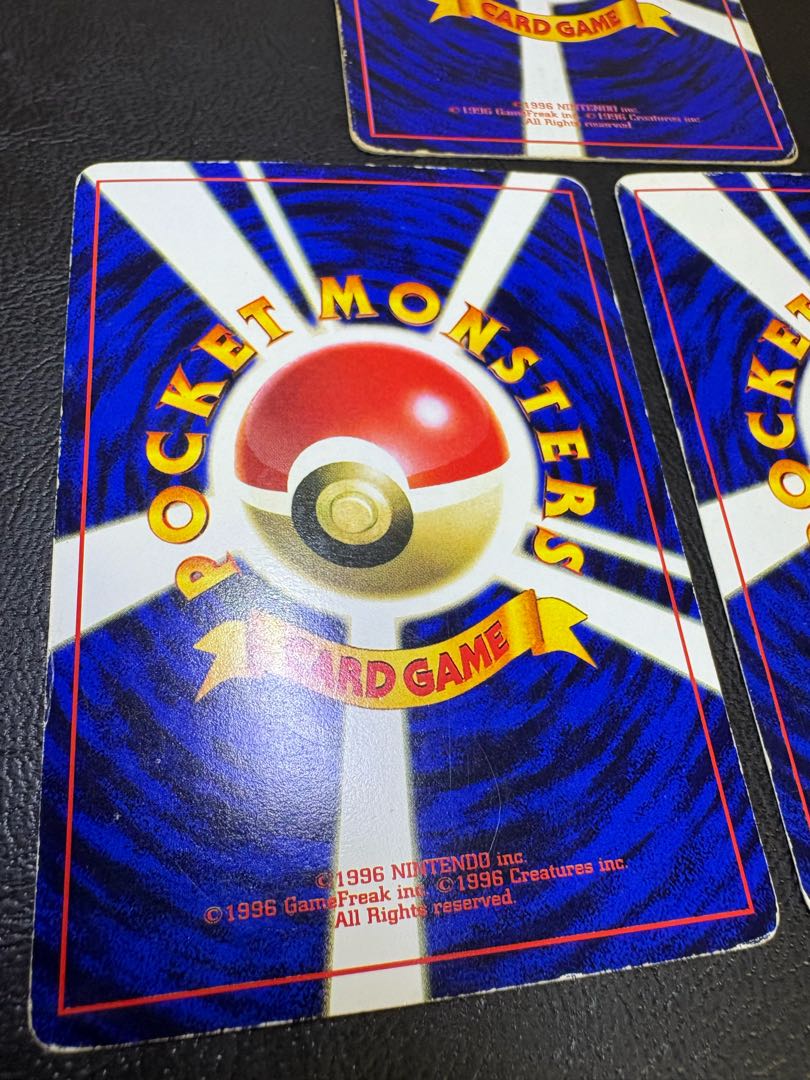 Pikachu & Mew & Mewtwo old back of generation World Hobby Fair special limited expansion sheet 3枚