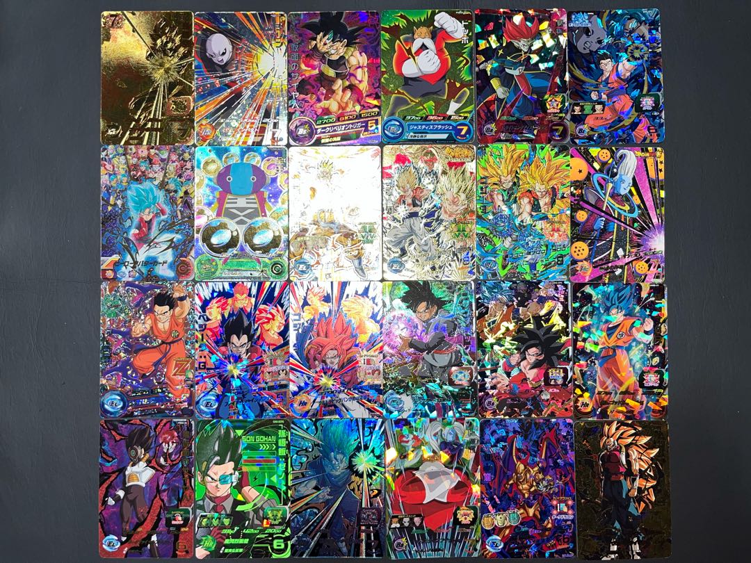 Condition: B Super Dragon Ball Heroes Kira 83 cards, sold in bulk. 1枚