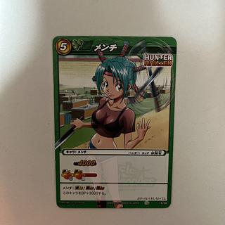 Miracle Battle Carddas HUNTER x HUNTER Hunter Examiner Mench Card 1枚