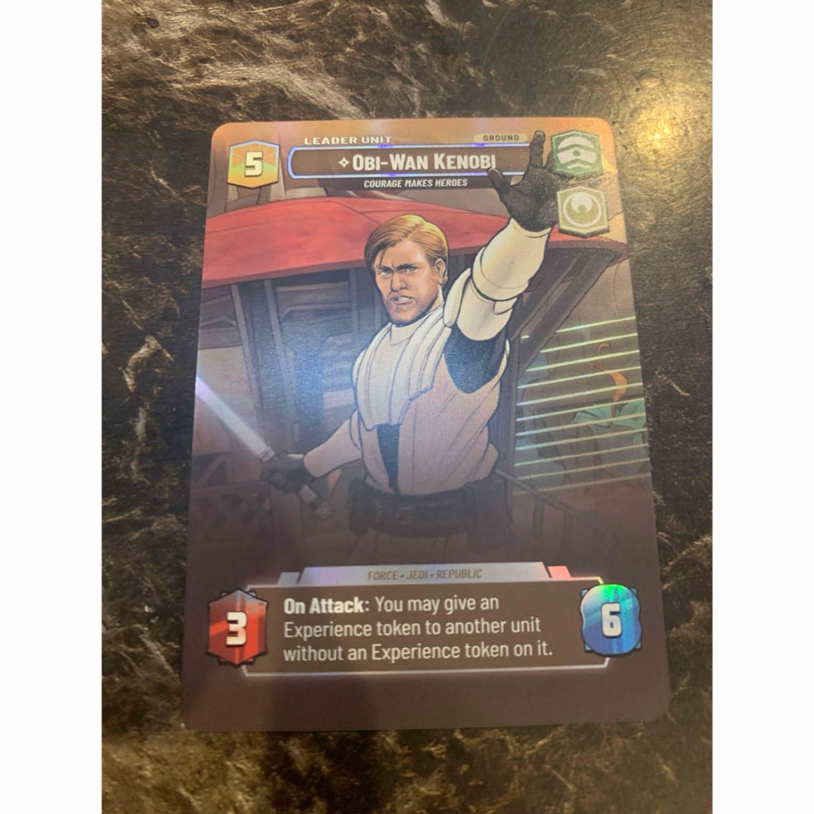 Star Wars Unlimited Showcase Mandalorin Obi-Wan 1012 1枚