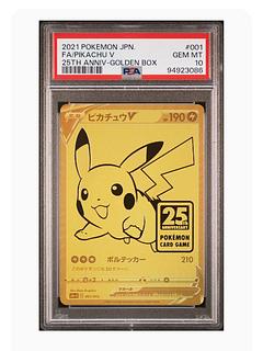 〔PSA10鑑定済〕ピカチュウV【-】{001/015} PSA10鑑定済〕ピカチュウV【-】{001/015} - メルカリ