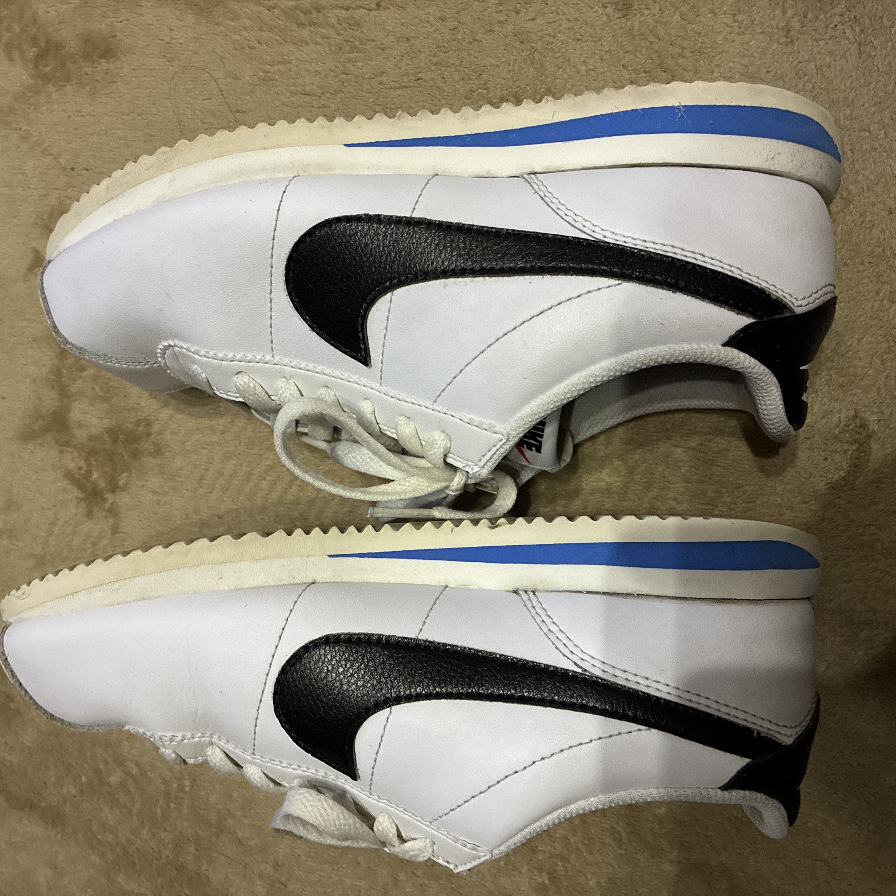 NIKE CORTEZ ナイキ コルテッツ ホワイト ブラック ブルー 24cm 24cm