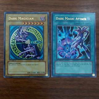 Yu-Gi-Oh Dark Magician, Dark Magic Attack AST Old Asian edition 1st Ultra 1枚