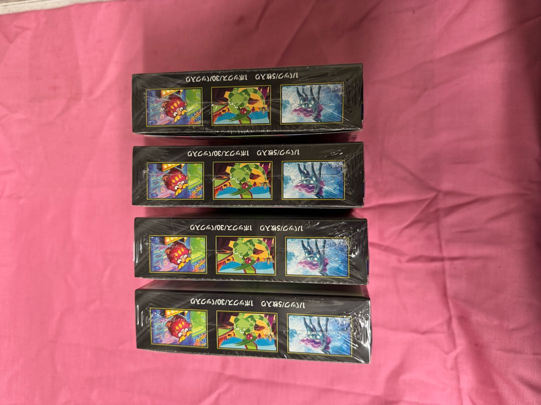 未開封シュリンク付き 拡張パック 「インフェルノX」 未開封BOX  4BOX