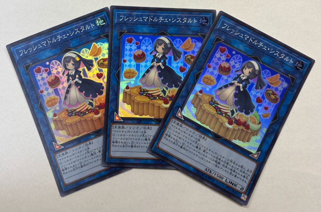 Madolche Fresh Sistart Super Rare Set of 3