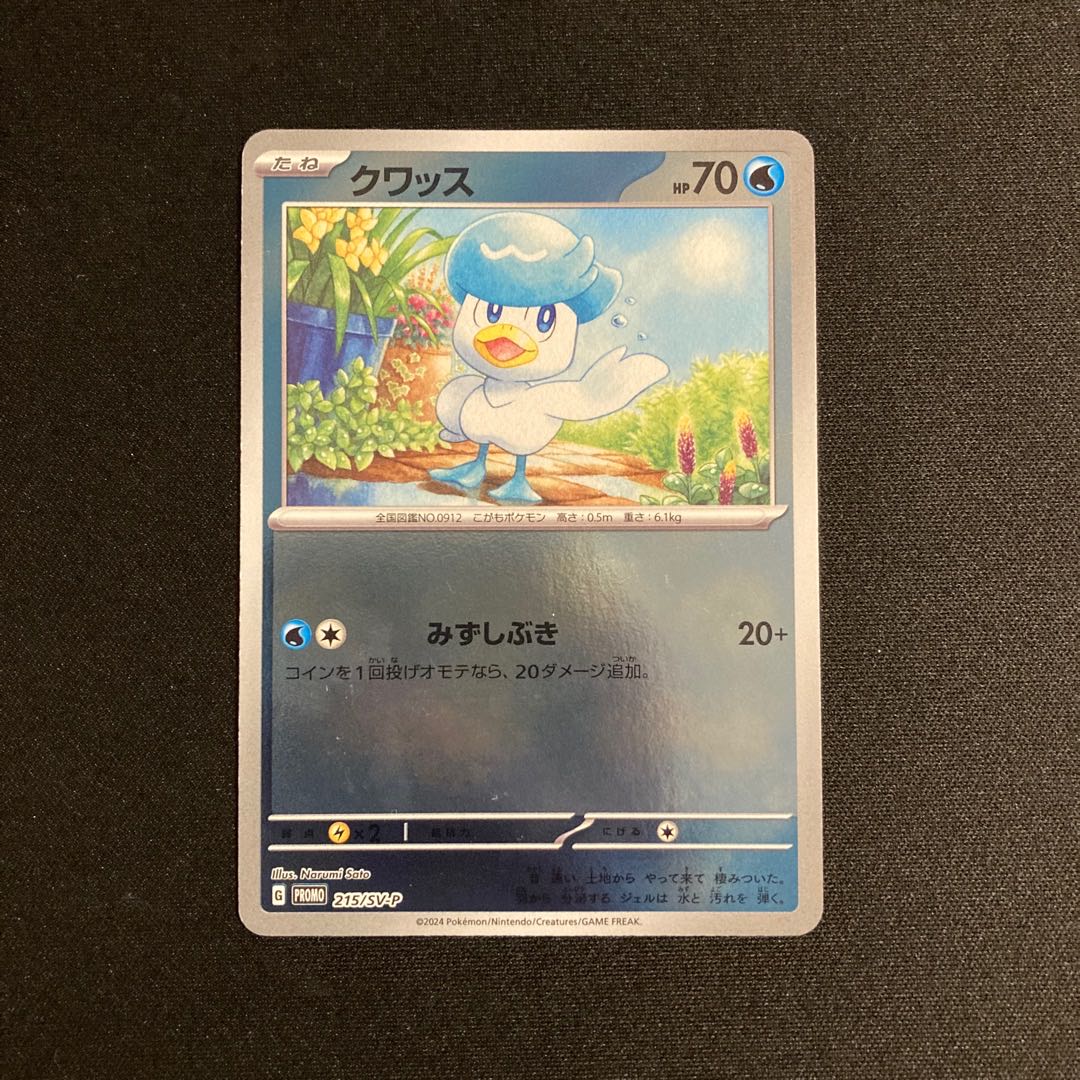i255 Quass Promo Mirror Pokémon TreTre 1枚