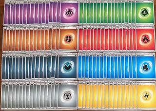 Energy cards, sold in bulk, 17 each 30枚