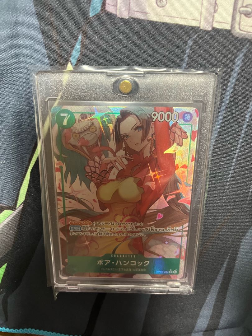 Hancock One Piece Card Parallel Boa OP16-032 SR Time of Decisive Battle One Piece Card Game op16-032 1枚