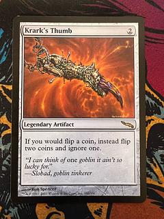 Krark's Thumb Rare 190/306
