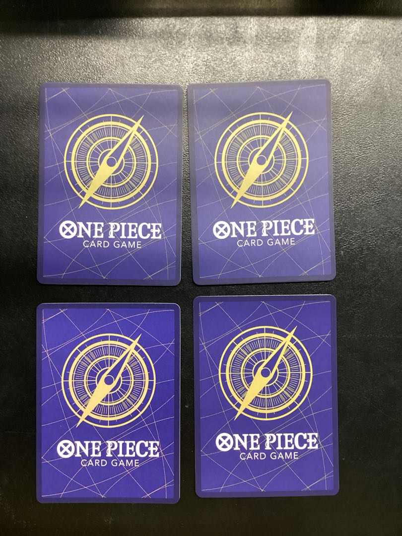 Set of 4 Portgas D. Ace (Parallel) P-SEC OP07-119