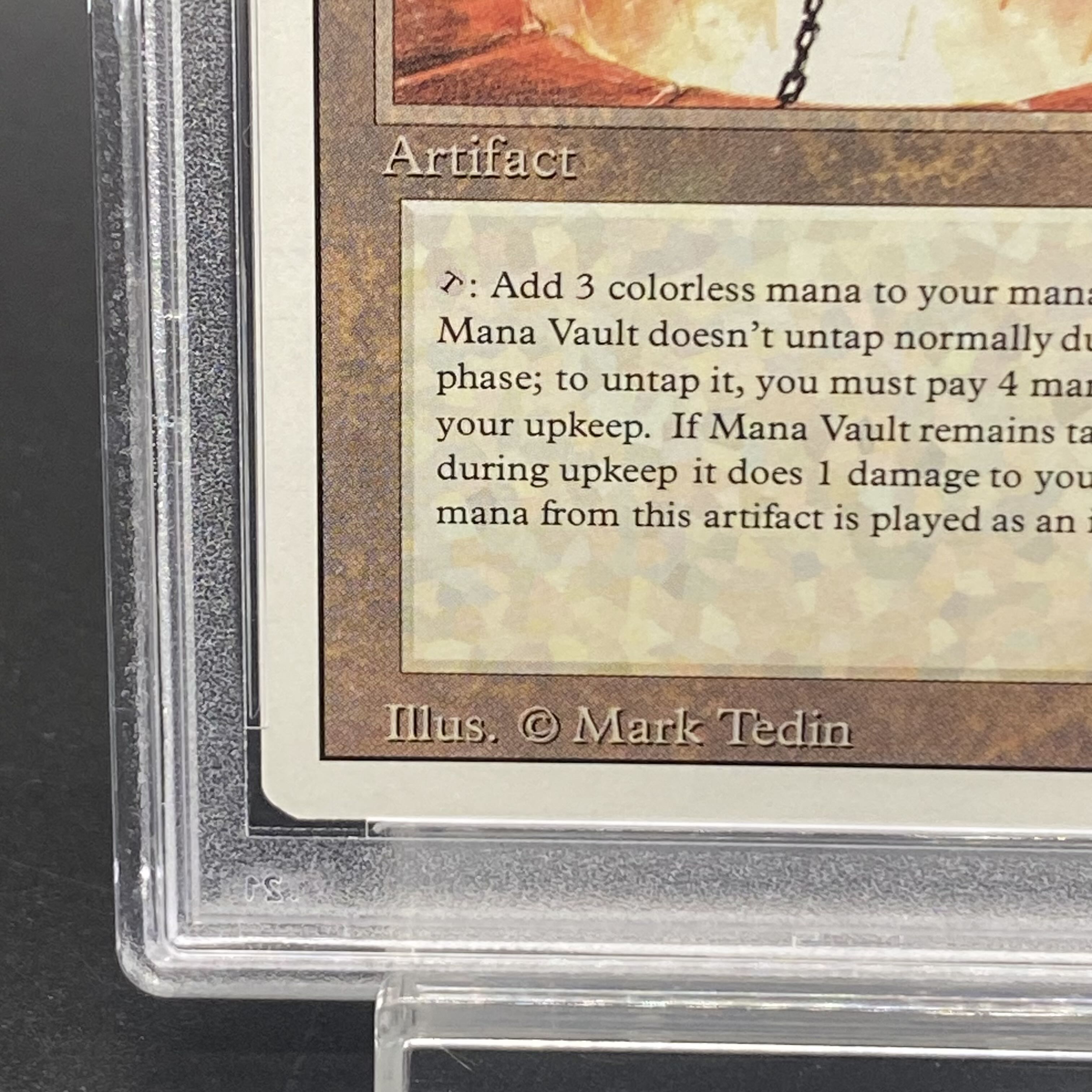 魔力の櫃/Mana Vault 1枚 日本語 MTG SIGNED EX+]魔力の櫃/Mana Vault《日本語》【2X2】