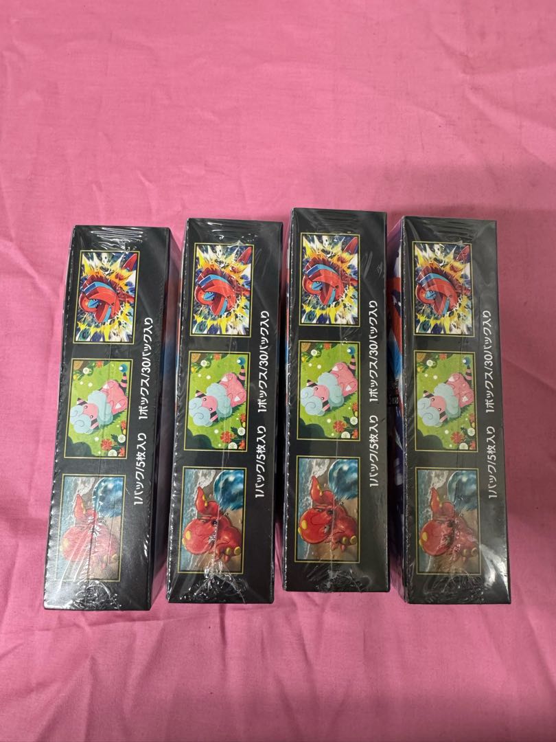 未開封シュリンク付き 拡張パック 「ニンジャスピナー」 未開封BOX  4BOX