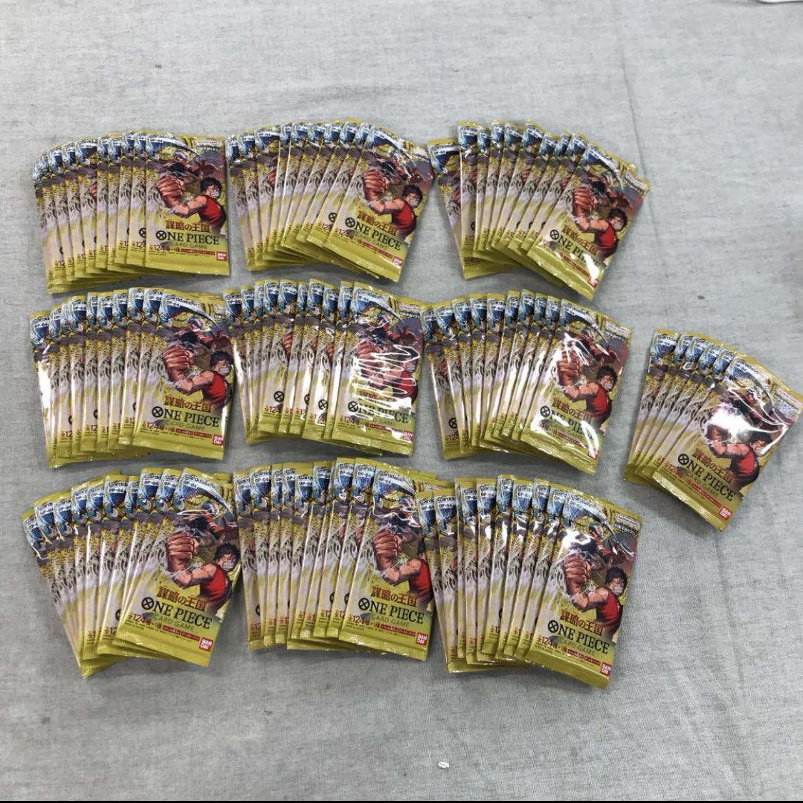 ONE PIECE Card Game: The Kingdom of Plot [OP-04] 100 Pack 100パック