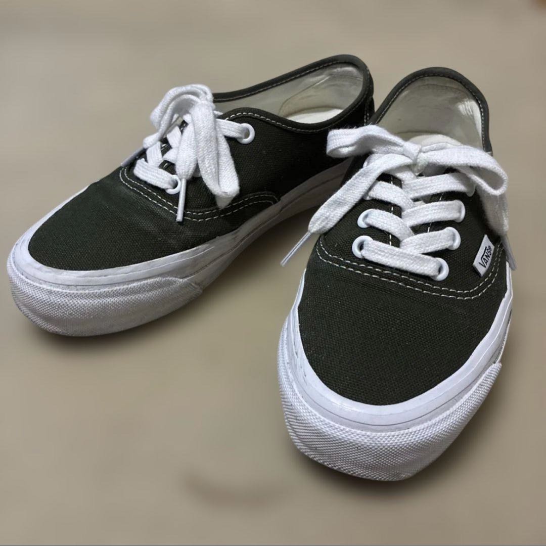 VANS ヴァンズ オリーブ スニーカー 23.0cm 23cm