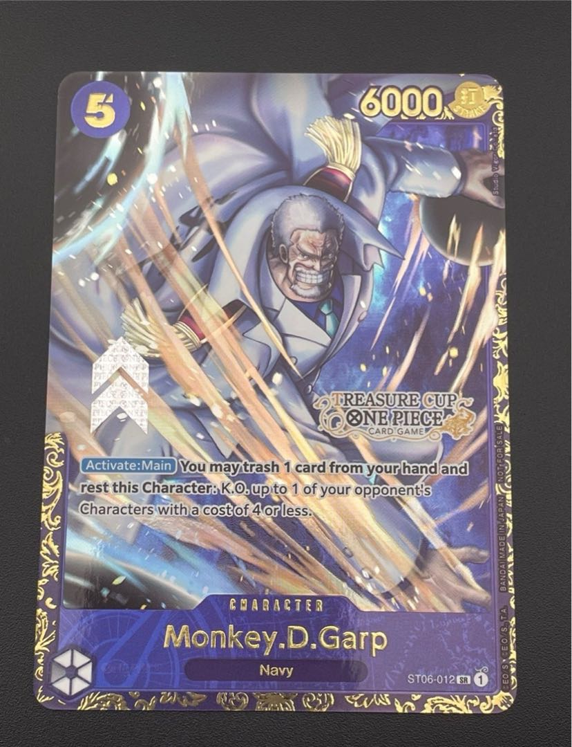 Monkey D. Garp English Treasure Cup PROMO ST06-012