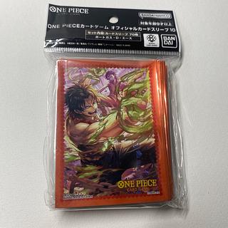One Piece Card Card Sleeve 10 Portgas D Ace Unopened 1パック