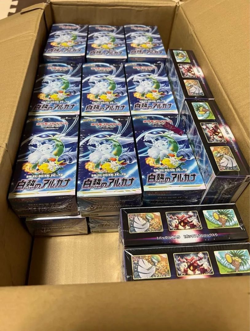 2025人気の ポケモンカード 22BOX シュリンク付き 未開封BOX 白熱のアルカナ ポケモンカードゲーム