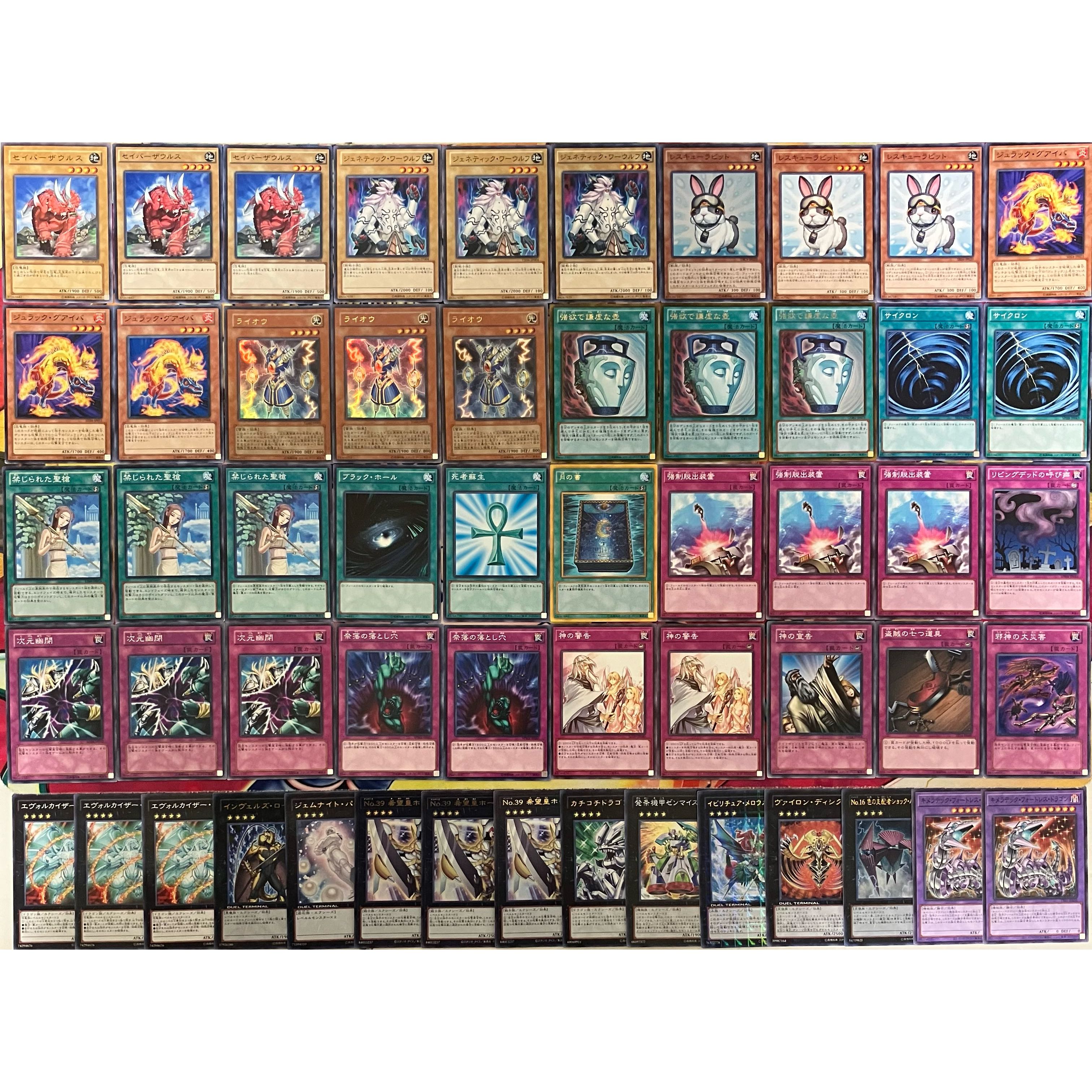 1103 Environment Rabbit Lagia Deck Gateball Yu-Gi-Oh!
