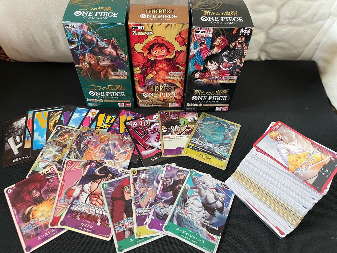 One Piece Card Box & Single Card Set