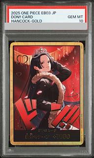 【PSA10】ドン!!カード (スーパーパラレル/ハンコック/EB03) 1枚