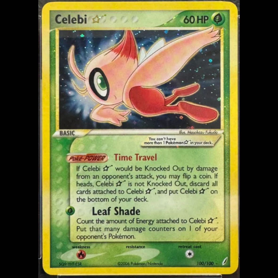 ポケモンカード セレビィ ゴールドスター 英語版 Celebi  gold star 海外版 pokmon trading card game 1st Edition 1枚