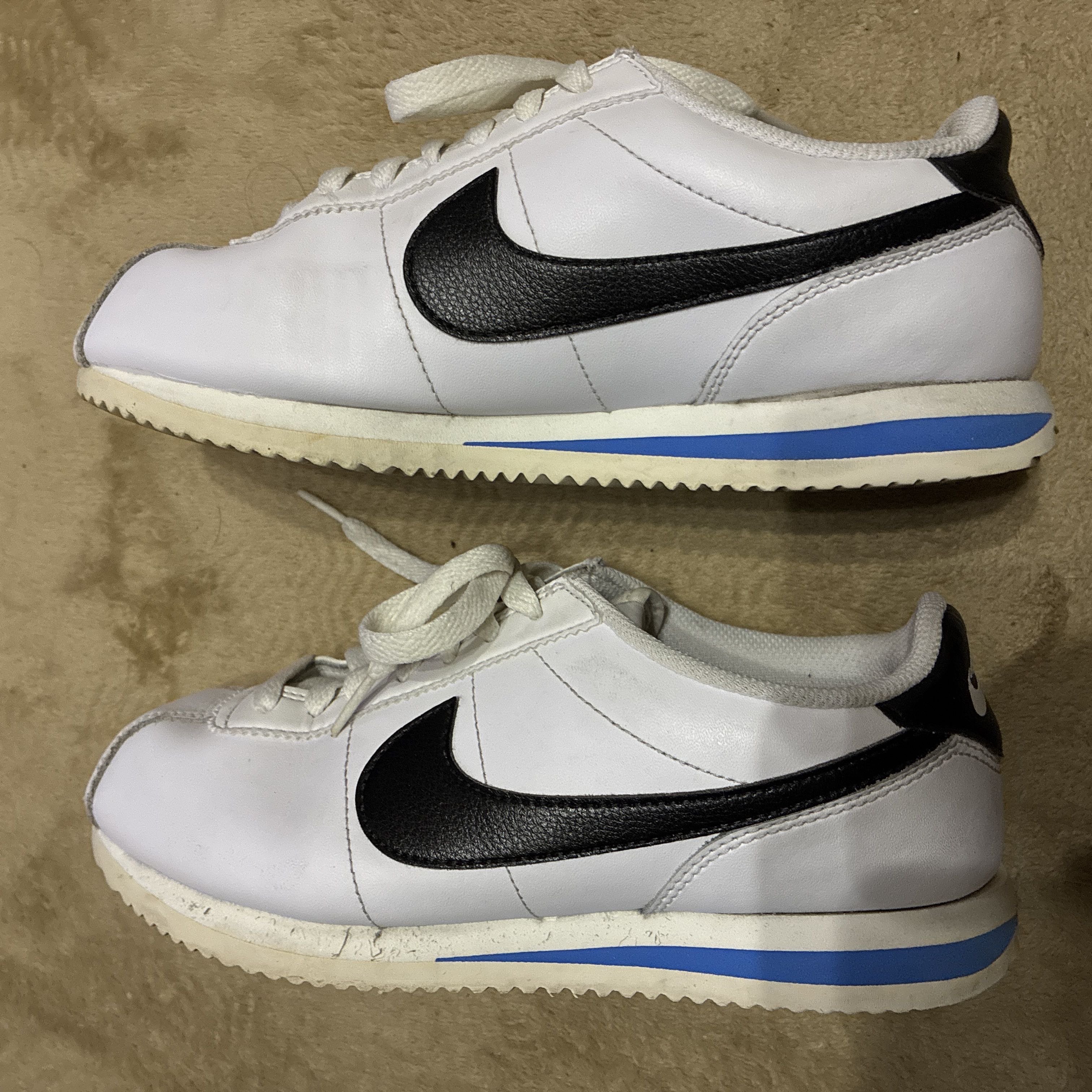 NIKE CORTEZ ナイキ コルテッツ ホワイト ブラック ブルー 24cm 24cm