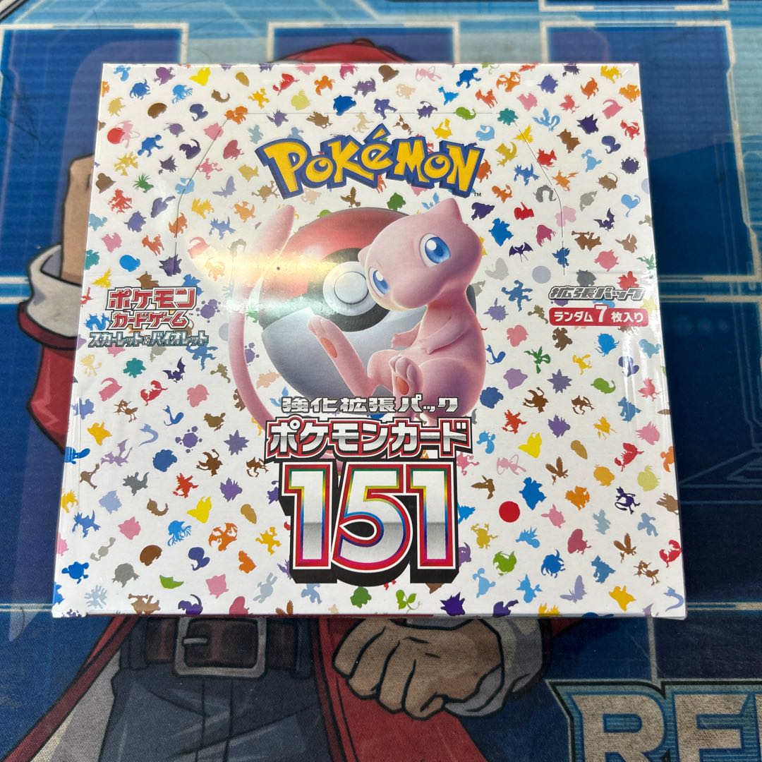 強化拡張パック「ポケモンカード151（イチゴーイチ）」 未開封BOX  1BOX