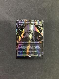 EleshNorn,Mother of Machines(345)(oil slick)(foil)