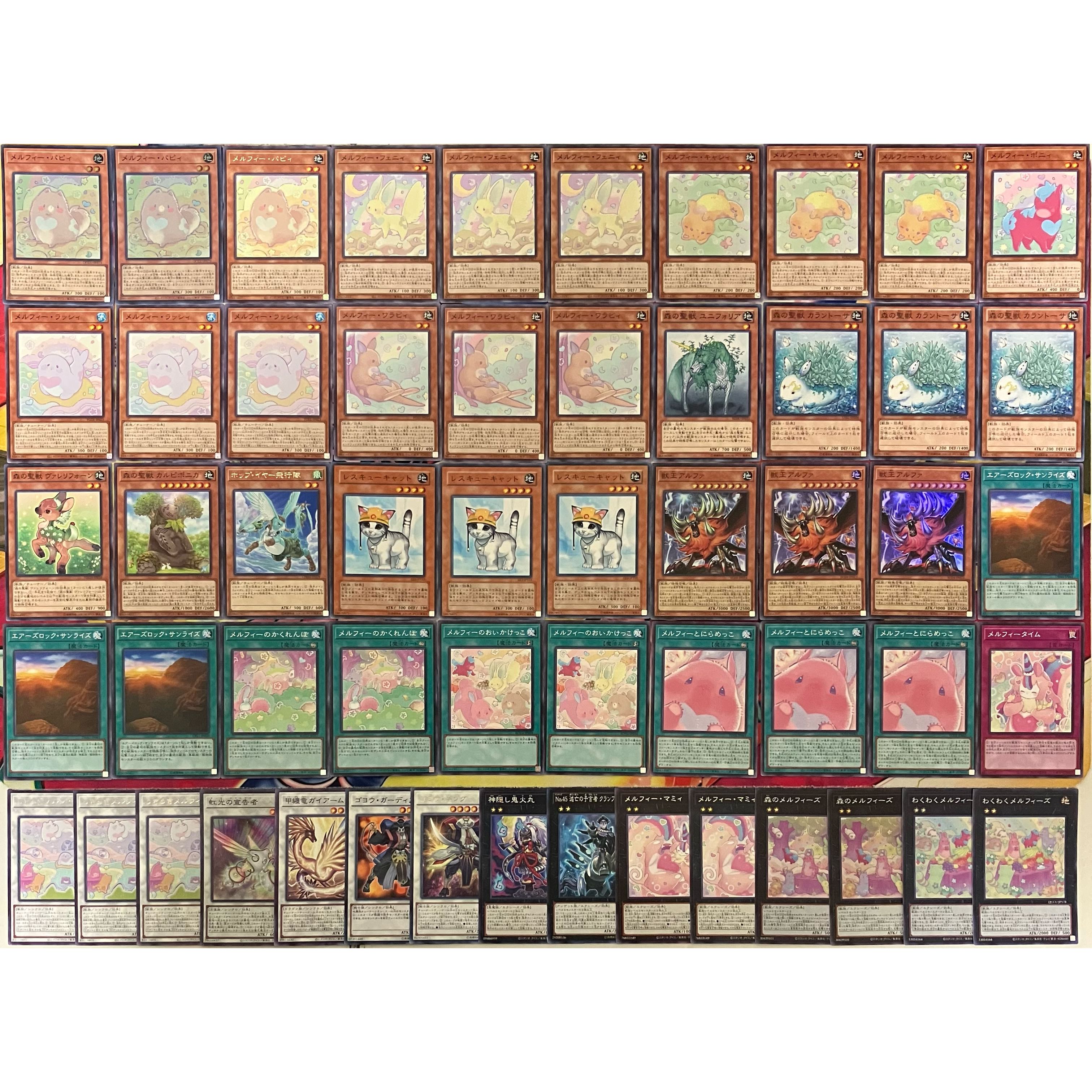 メルフィーデッキ 遊戯王 Melffy deck