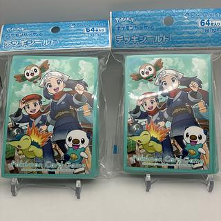 ポケモンカード デッキシールド テル&ショウ 64枚入り ２セット
