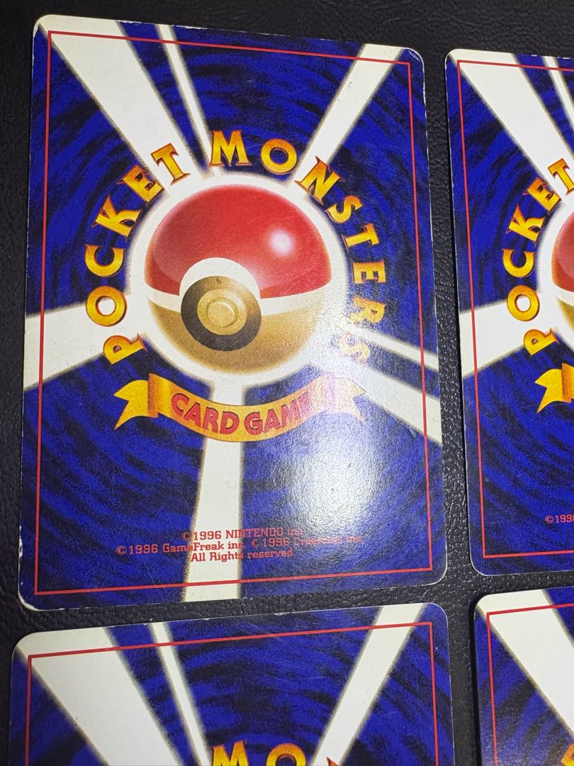 Pokémon Card Old Back Rare Card Set 1枚