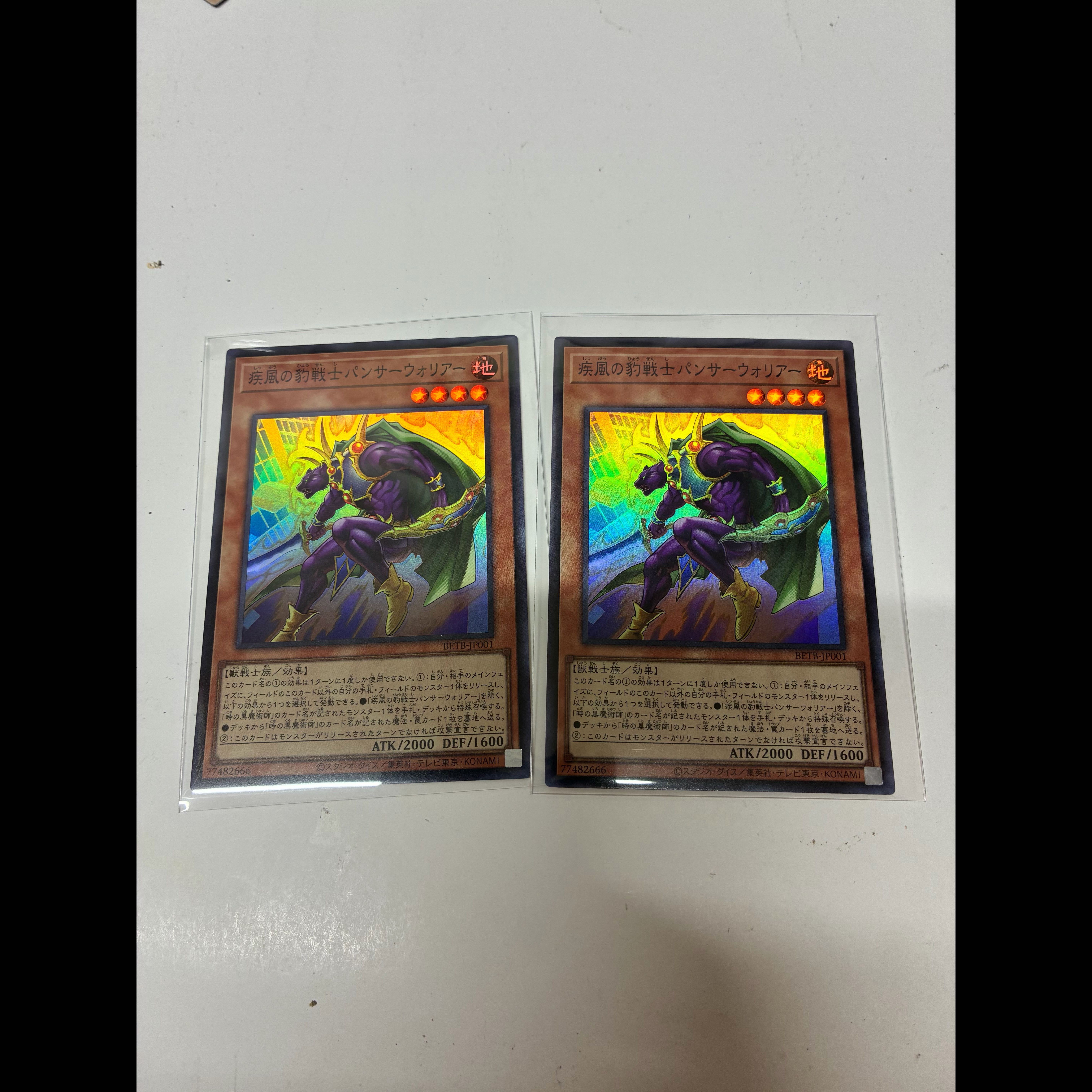 Panther Warrior from *Gust of Wind* 2枚