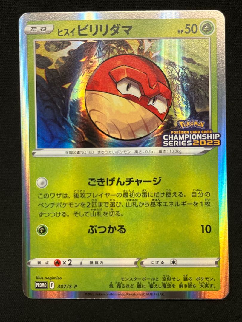 ヒスイビリリダマ　チャンピオンシップ2023