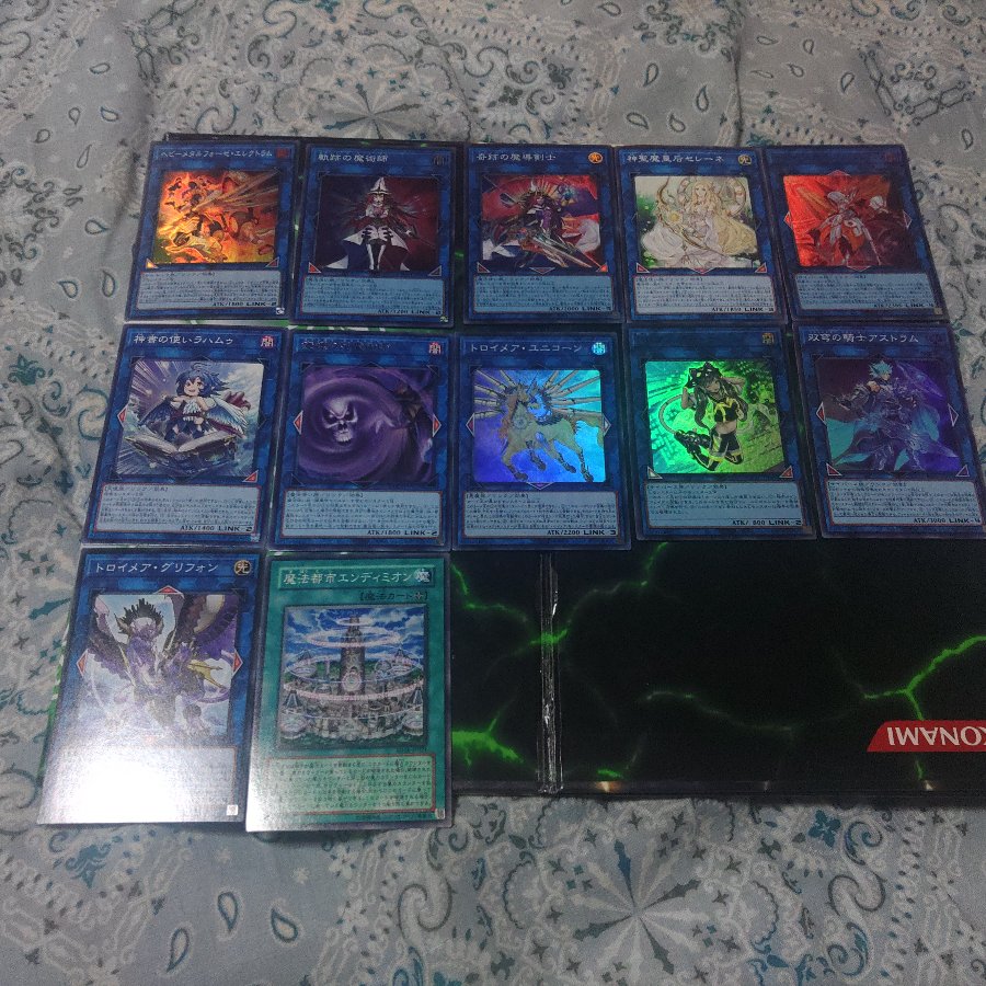 Magical Beast Endymion Deck Parts "Ma" Row "A" Row Magician-Type Yu-Gi-Oh! Spell Power Mastery 30枚