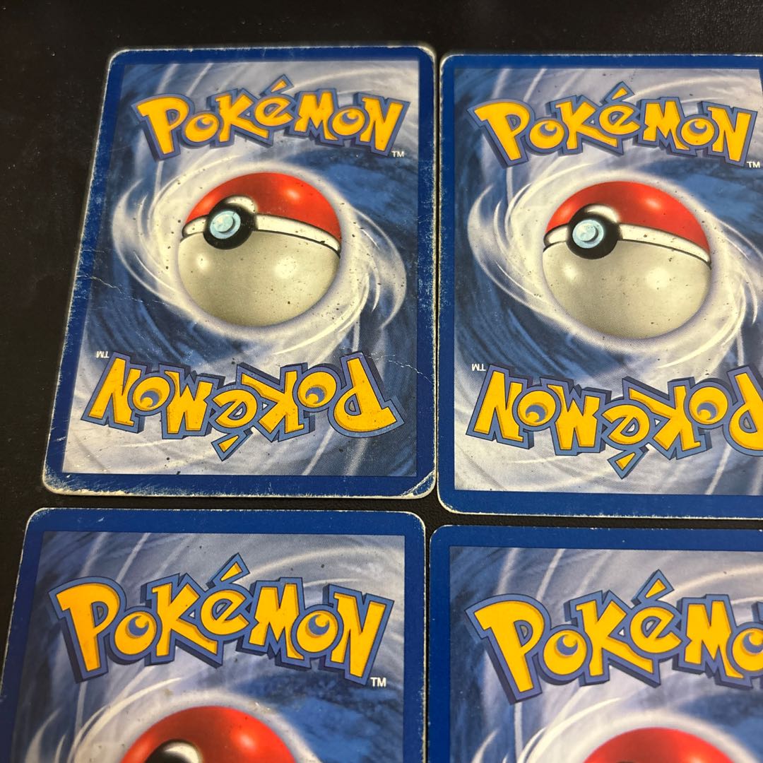 Pokémon cards old back, English version, set of 9 1枚