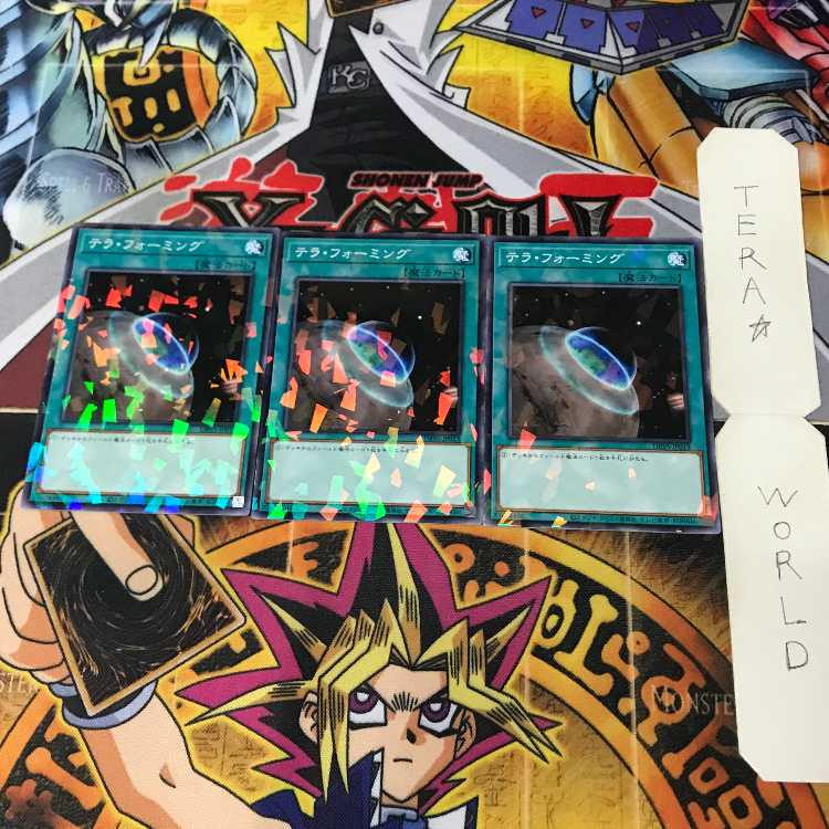 テラ・フォーミング DBVS 2 ノーマルパラレル 魔法 3枚セット てら 3枚