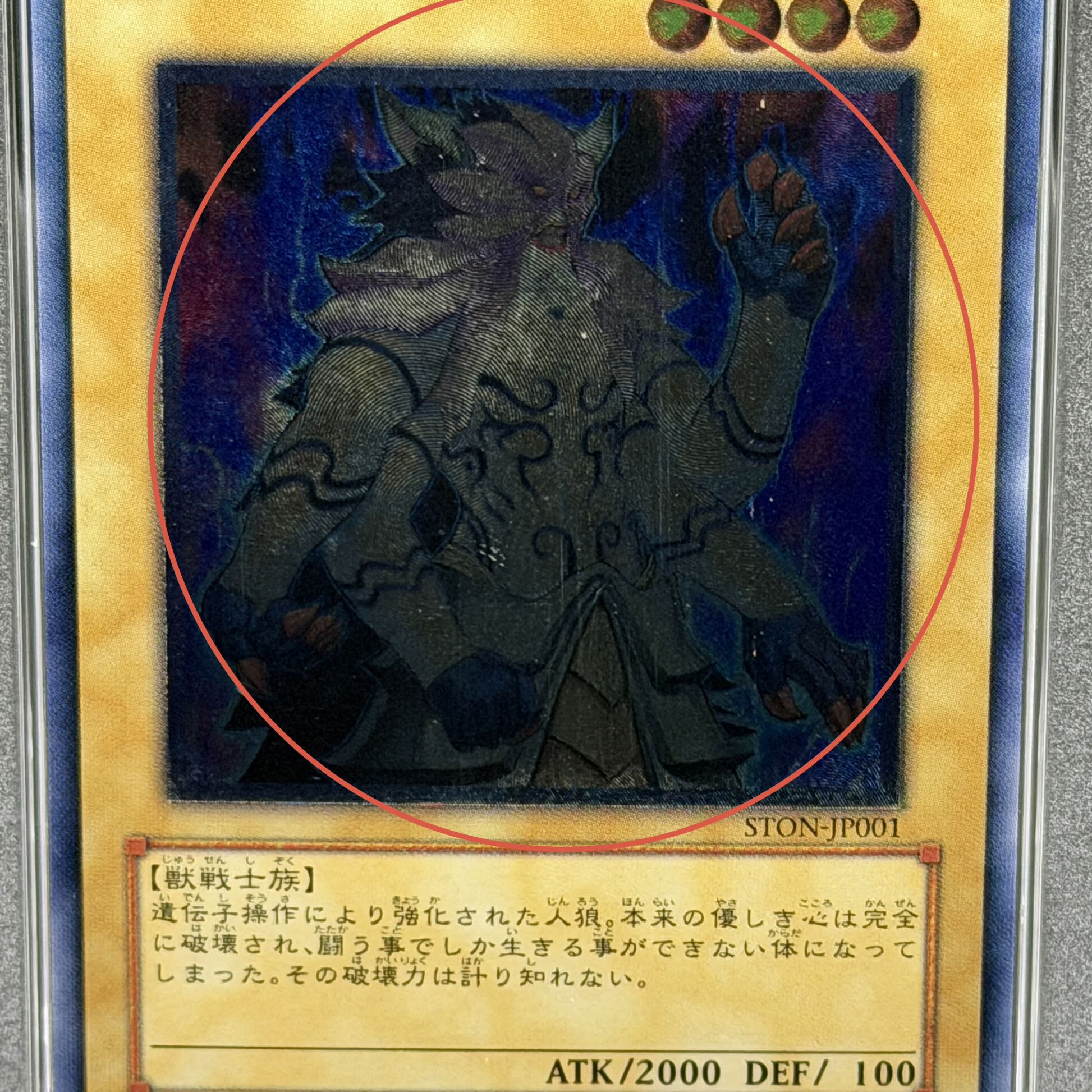 【PSA10】ジェネティックワーウルフ [レリーフ] {STON-JP001} 1枚