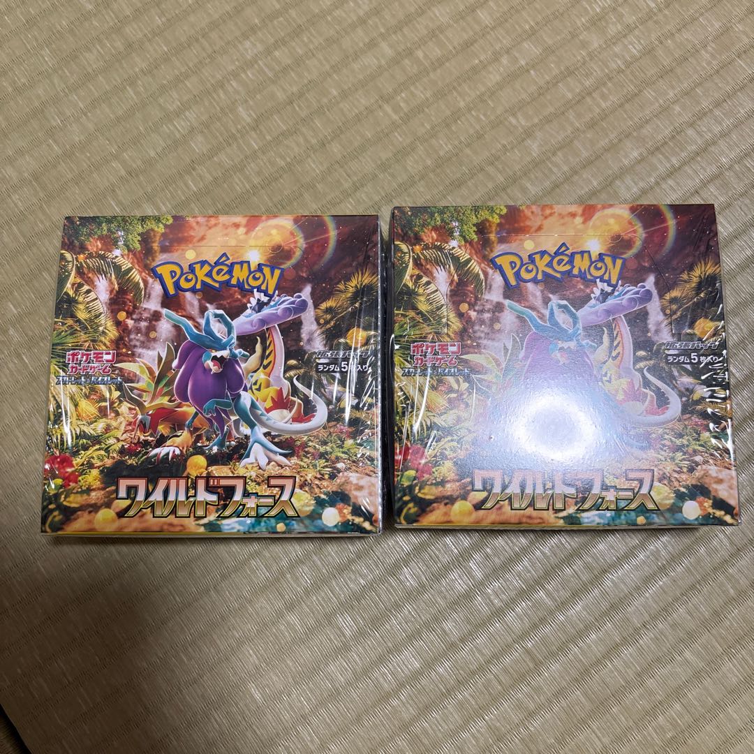 拡張パック「ワイルドフォース」未開封BOX  2BOX