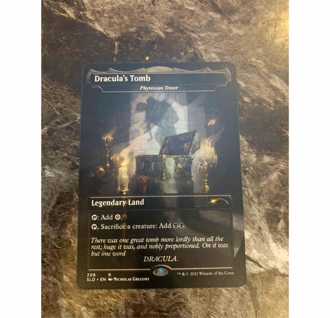 Secret ファイレクシアの塔 Dracula's Tomb mtg FF  1枚