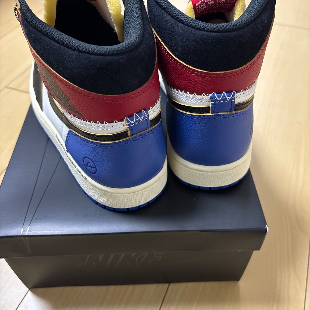 即発送fragment UNION Nike Air Jordan 1 27cmユニオン　フラグメント　エアジョーダン1 27cm
